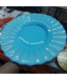 PLAT OPALINE BLEUE