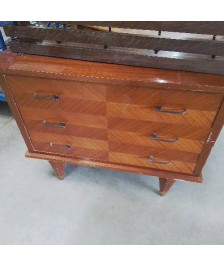 COMMODE 3 TIROIRS VINTAGE