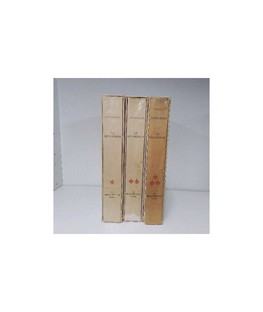LE DECAMERON LOT DE 3 VOLUMES