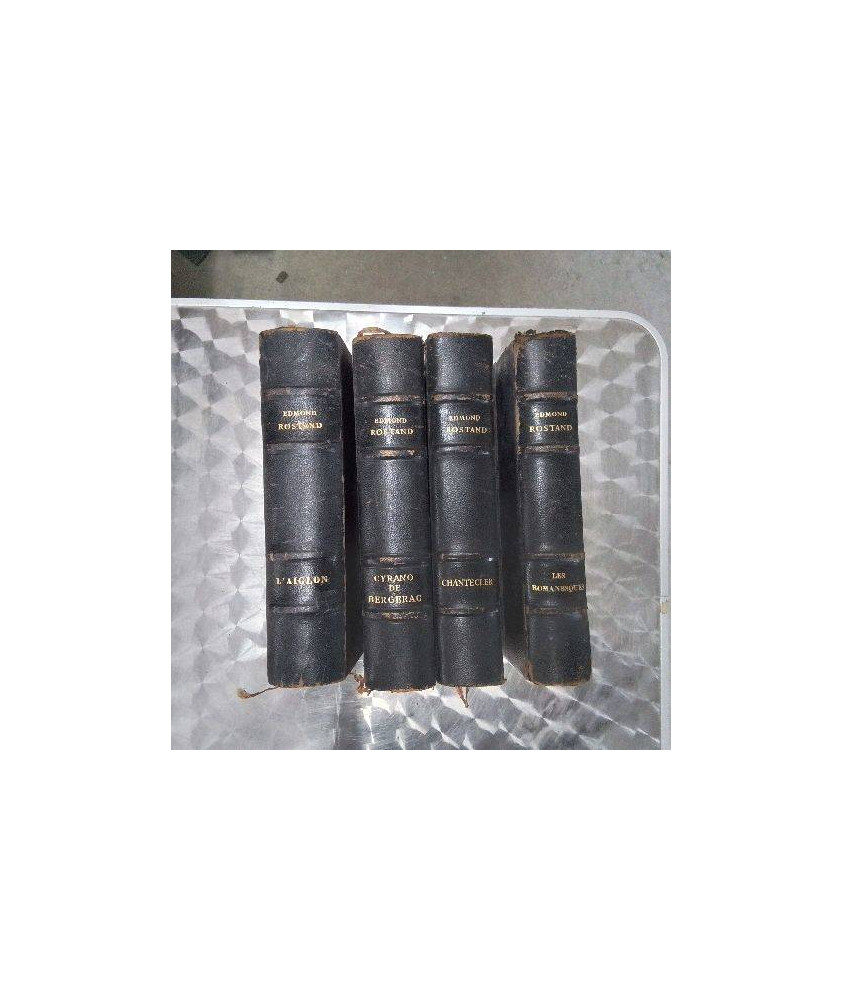 EDMOND ROSTAND LOT 4 VOLUMES 