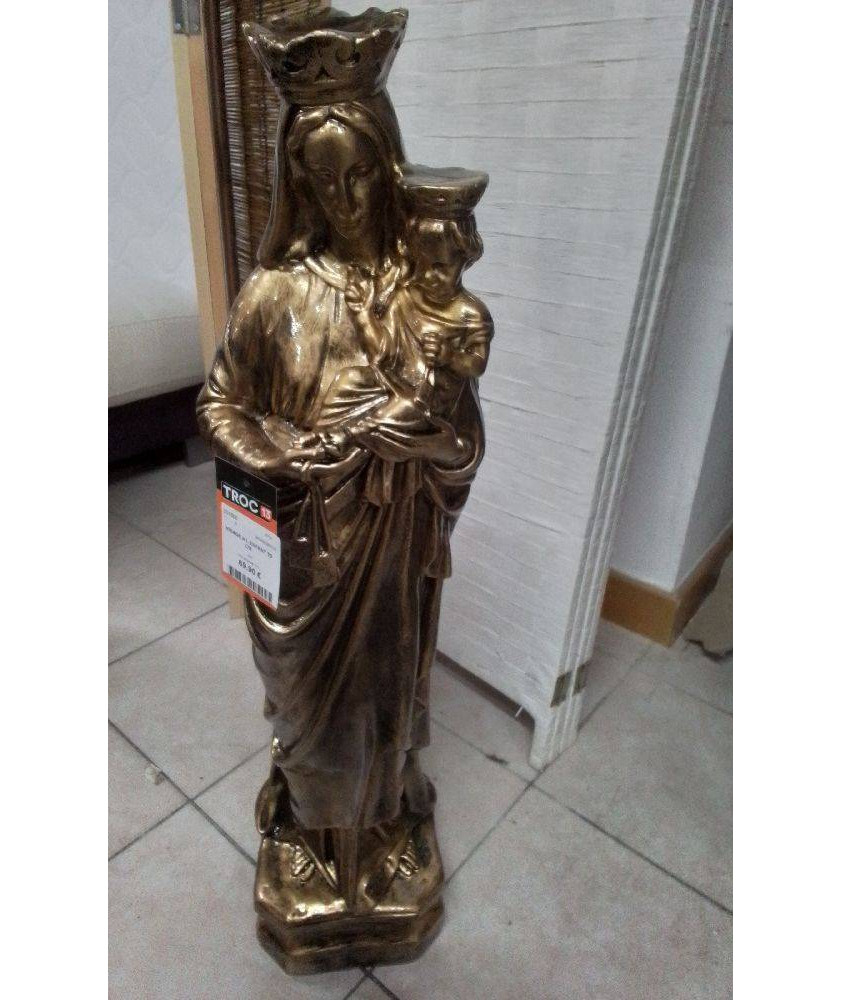 VIERGE A L ENFANT 70 CM