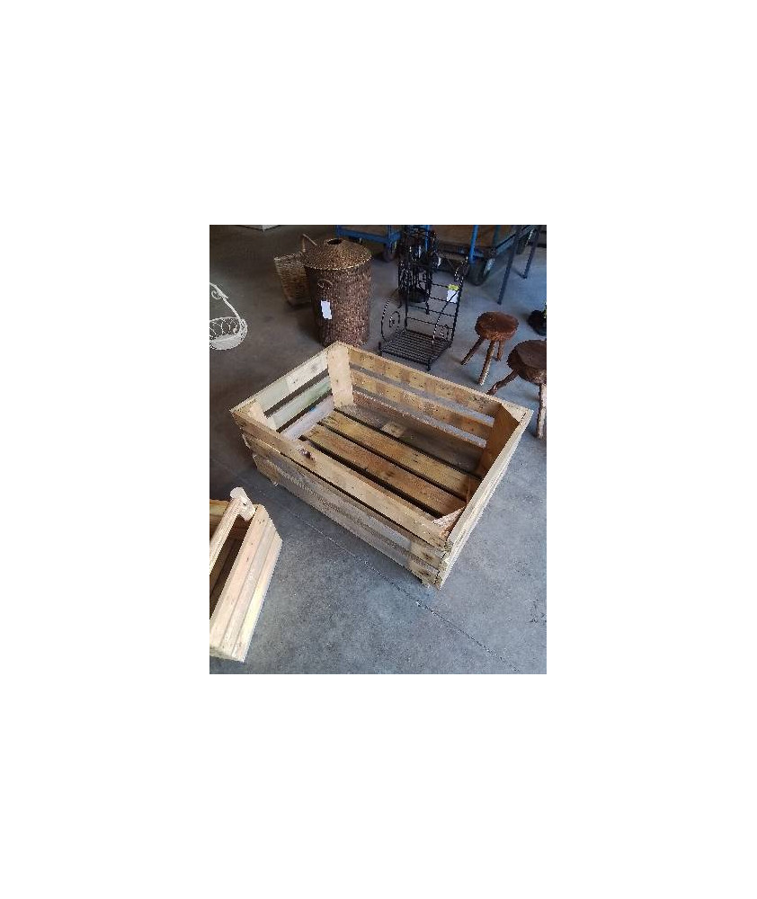 CAISSE RECTANGULAIRE BOIS CLAIR 