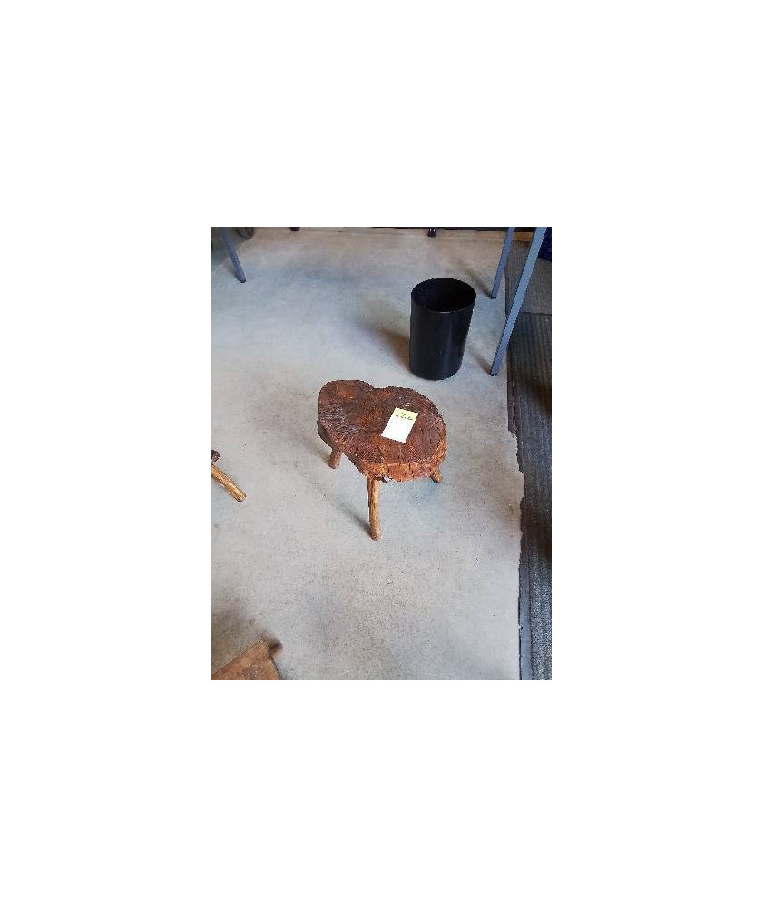 PORTE PLANTE TRIPODE BOIS NATUREL 