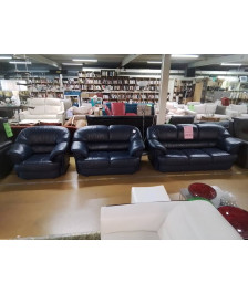 SALON CUIR 3/2/1 