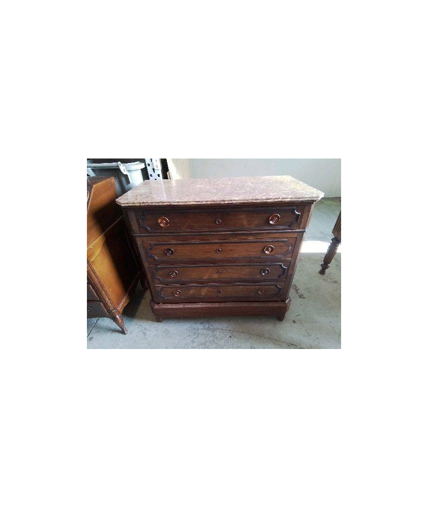 COMMODE DESSUS MARBRE