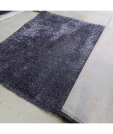GRAND TAPIS A POILS LONGS NOIR