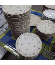 SERVICE PORCELAINE LIMOGES 60 PIECES 