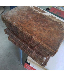 LIVRE ANCIEN GRAND FORMAT DICTIONNAIRE UNIVERSEL