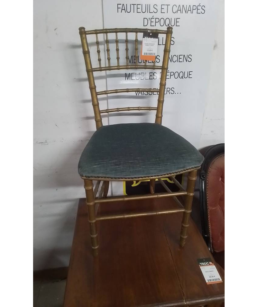 CHAISE NAPOLEON DOREE L UNITE