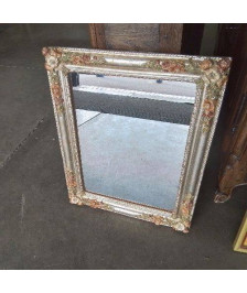 MIROIR DECOR FLEURS