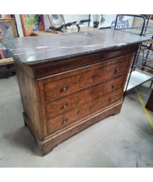 COMMODE LOUIS PHILIPPE 4 TIROIRS 