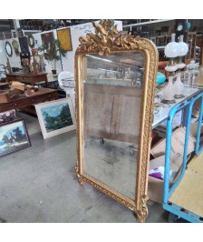 GRAND MIROIR DORÉ 