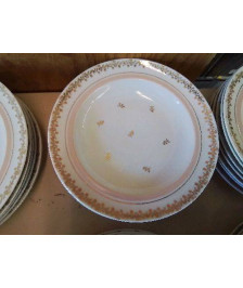 LOT DE 6 ASSIETTES EN PORCELAINE 