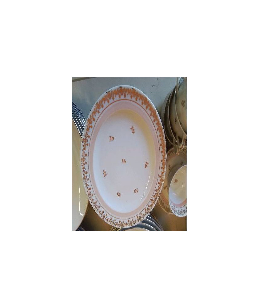 LOT DE 10 ASSIETTES A DESSERT