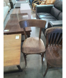 CHAISE BISTROT BOIS ANNÉES 50