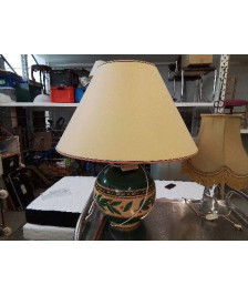 GRANDE LAMPE VERTE OLIVE 