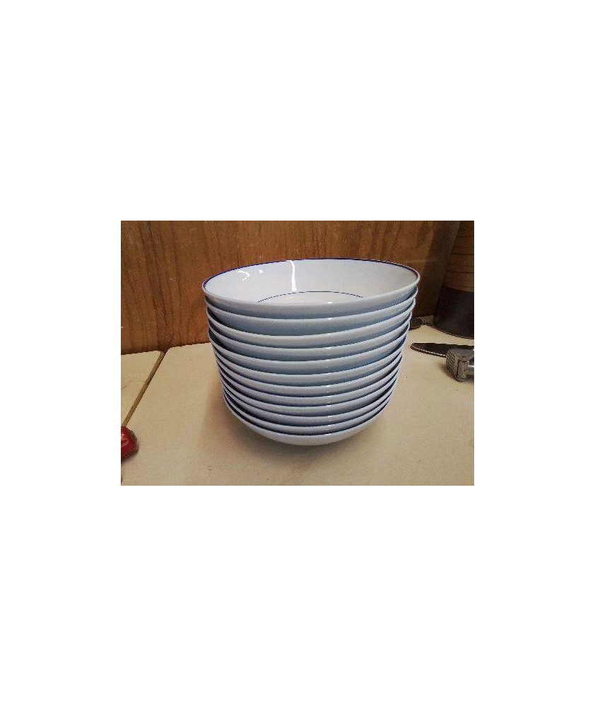 LOT 12 ASSIETTES A SOUPES