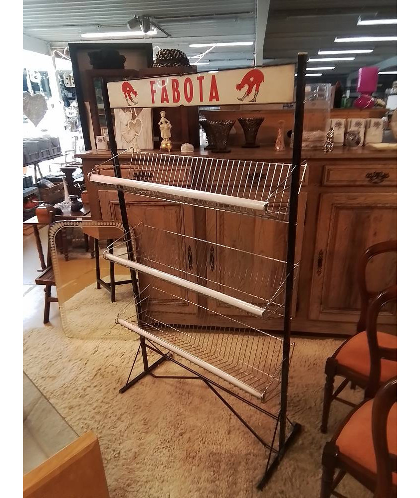ETAGERE DE MAGASIN ANNEES 60