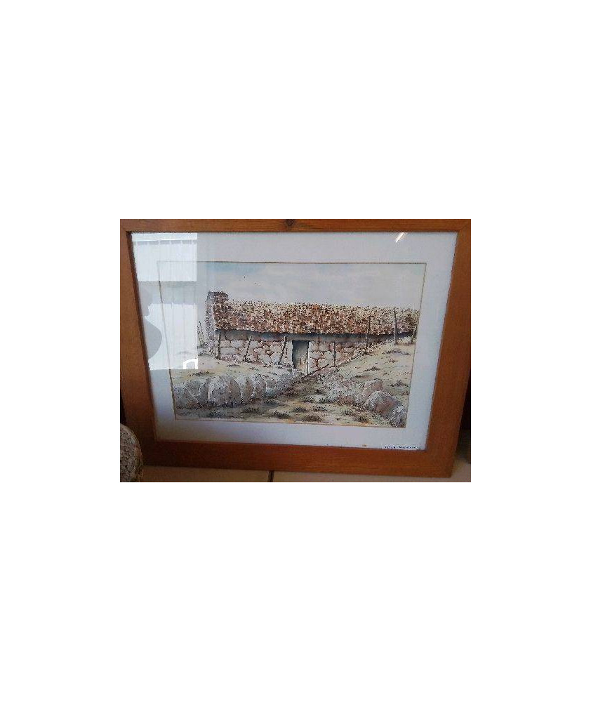 AQUARELLE SIGNÉE SERGE AMARGER