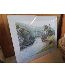 PASTEL SOUS VERRE