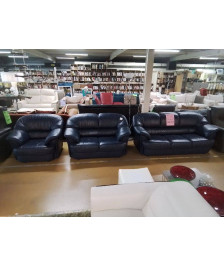 SALON CUIR 3/2/1 