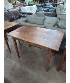 TABLE RECTANGULAIRE BOIS 1 TIROIR DÉBUT XXE