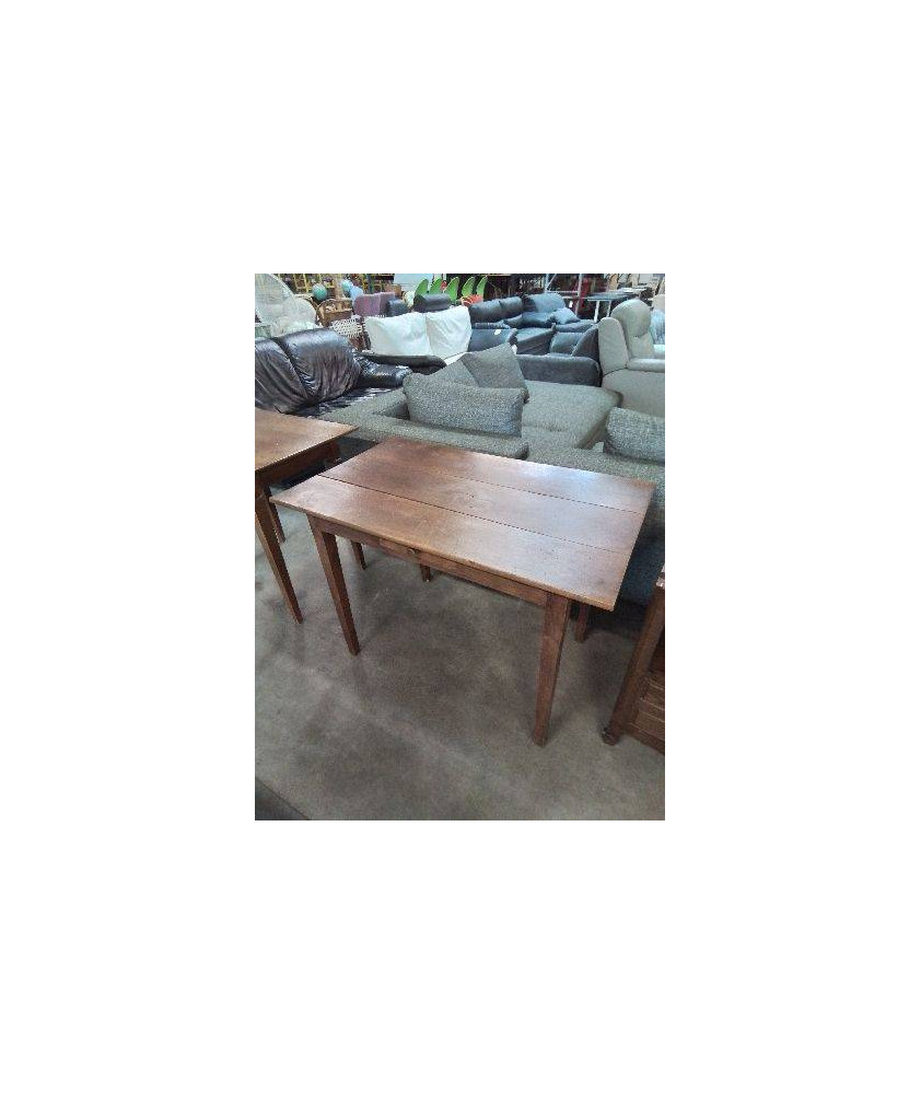 TABLE RECTANGULAIRE BOIS 1 TIROIR DÉBUT XXE