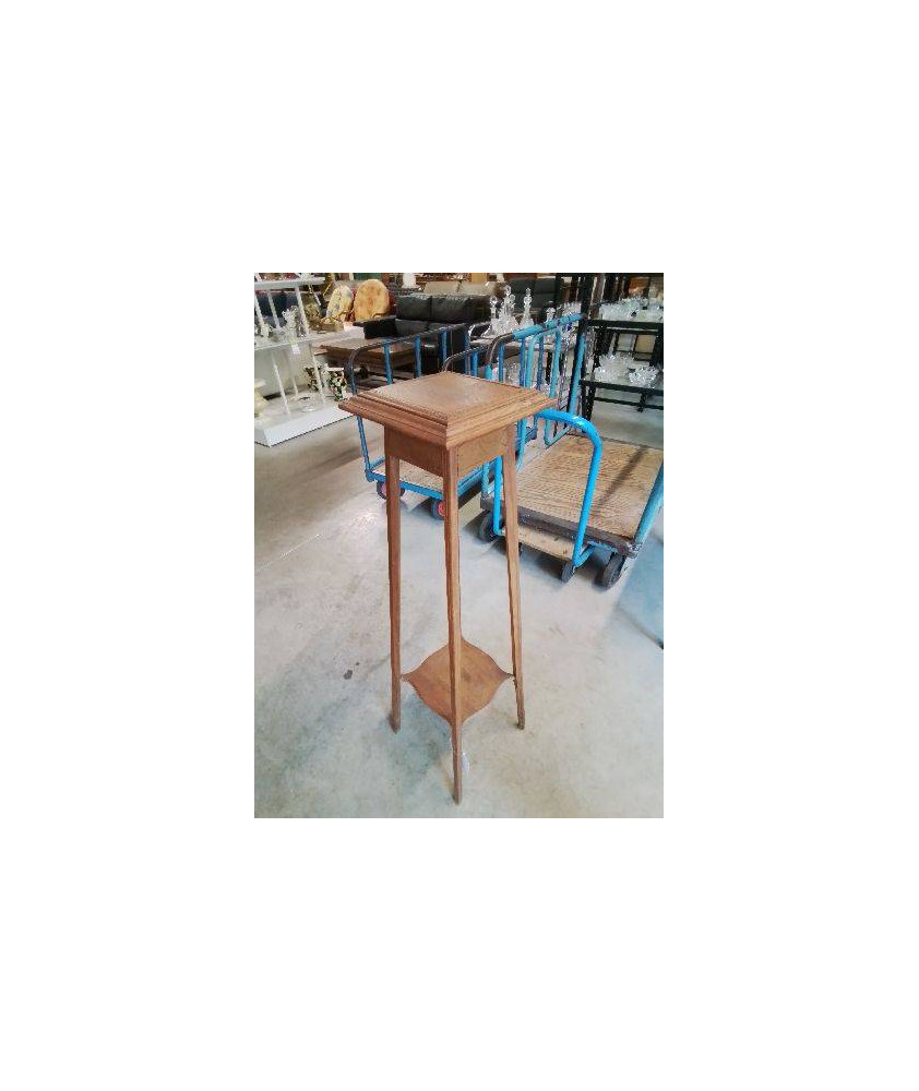 SELLETTE HAUTE CARRÉ BOIS GRAVÉ DÉBUT XXE