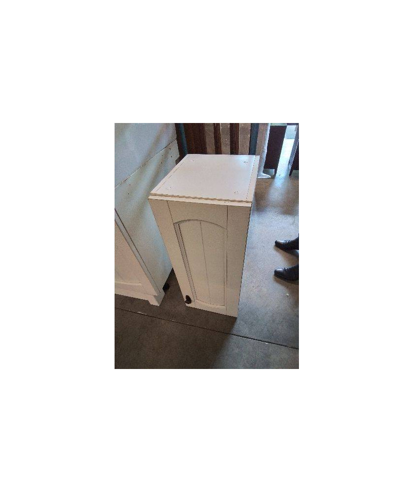 ÉLÉMENT MURAL BOIS BLANC 1 PORTE