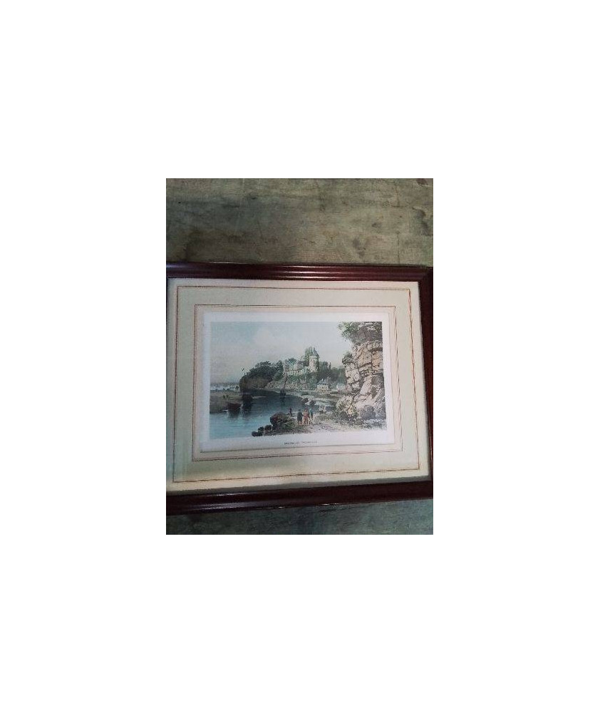 GRAVURE CHATEAU DE TANCARVILLE