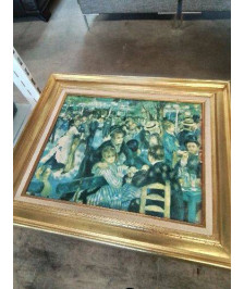 REPRODUCTION RENOIR CADRE DORÉ 