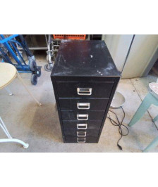 PETIT MEUBLE ÉTAGÈRE DE RANGEMENT METALIQUE 