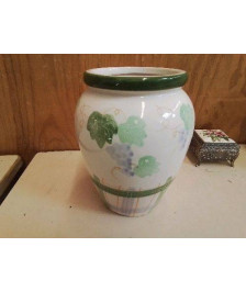 VASE DECORS VIGNE 