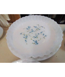 PLAT A TARTE MOTIF MYOSOTIS 