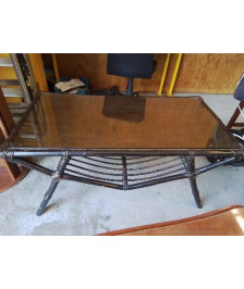 TABLE BASSE EN BAMBOO