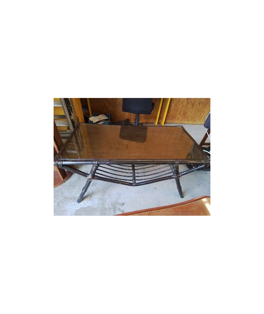 TABLE BASSE EN BAMBOO