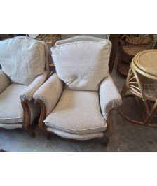 FAUTEUIL STYLE LOUIS XV