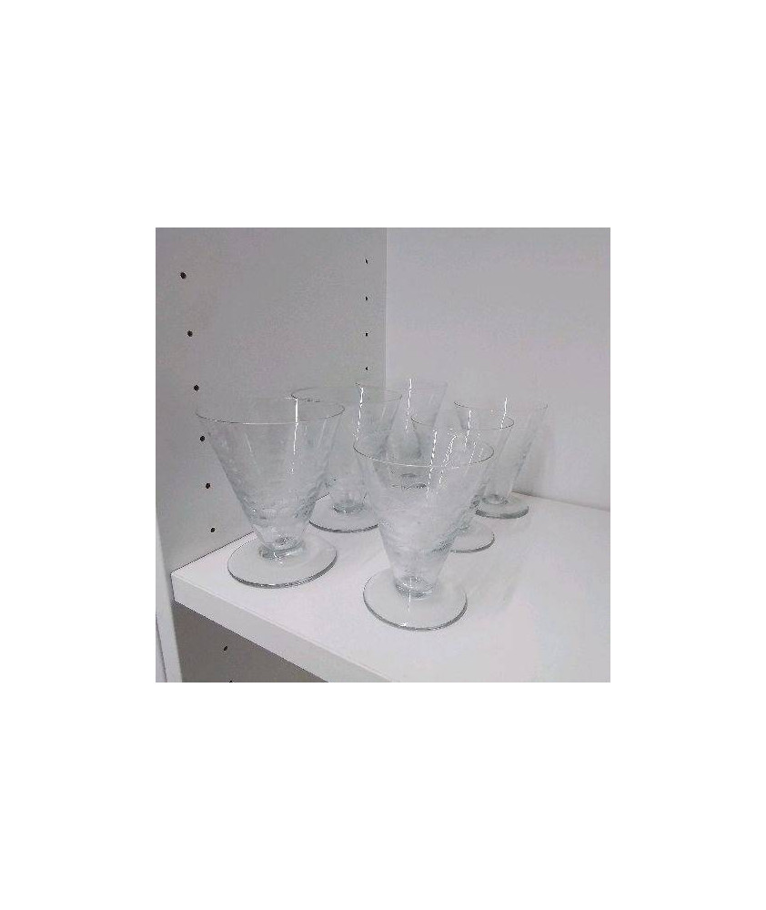 VERRES LOT DE 2X3