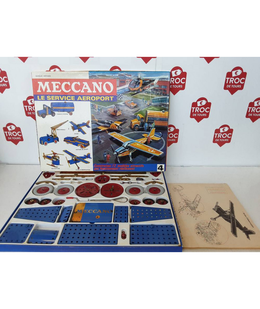 COFFRET MECCANO LE SERVICE AEROPORT