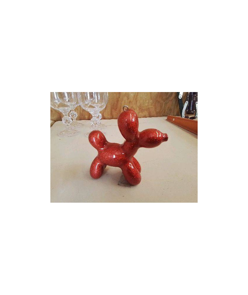 PETITE DECO CHIEN ROUGE 