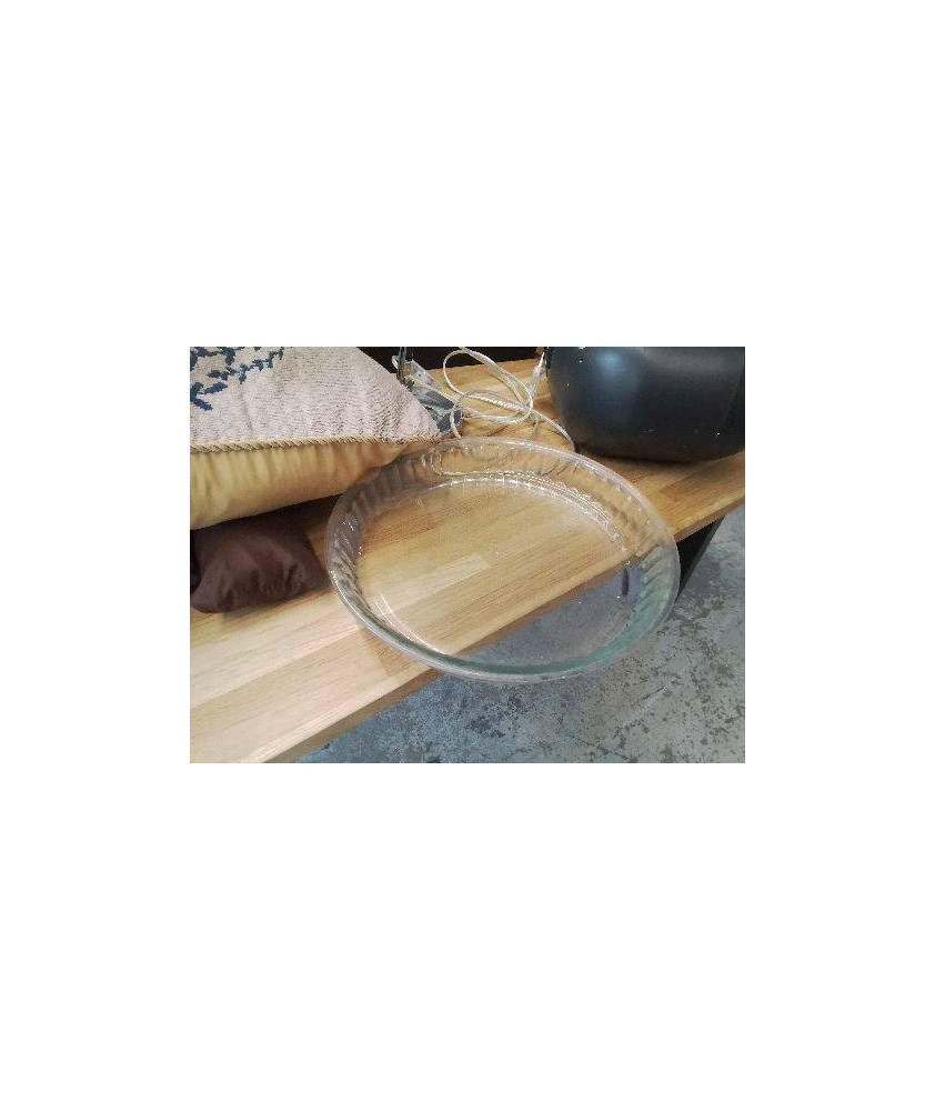 PLAT A TARTE EN VERRE