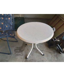 TABLE RONDE D’EXTERIEUR PLIABLE 