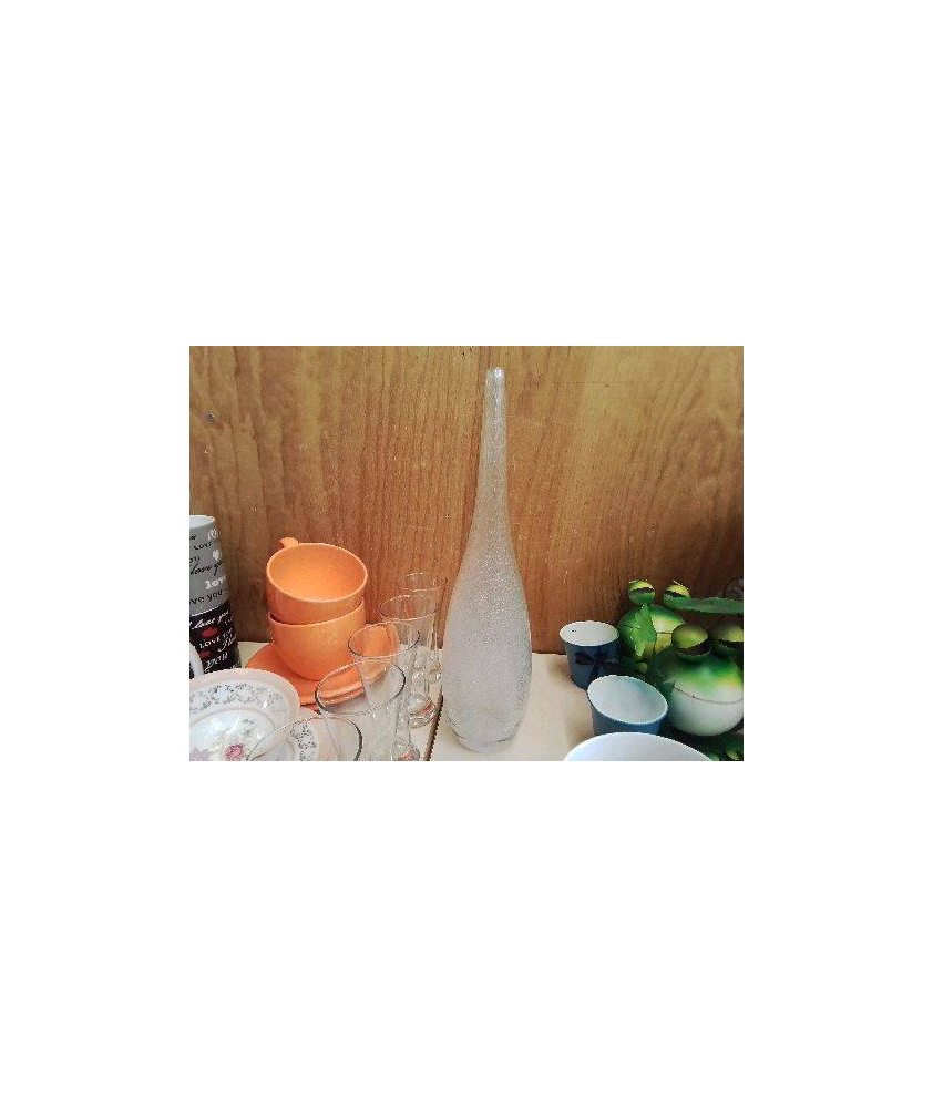 GRAND VASE VERRE BOUTEILLE 