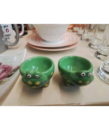 DUO COQUETIER GRENOUILLE 