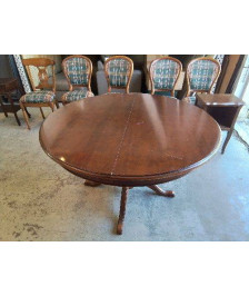 TABLE RONDE PIED CENTRAL 