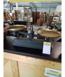 BALANCE DE ROBERVAL FONTE PLATEAUX LAITON