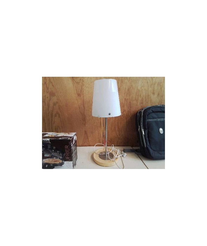 LAMPE ABAJOUR EN VERRE 