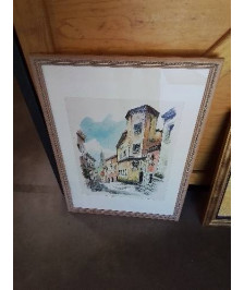 TABLEAU RUELLE CADRE ECRU 