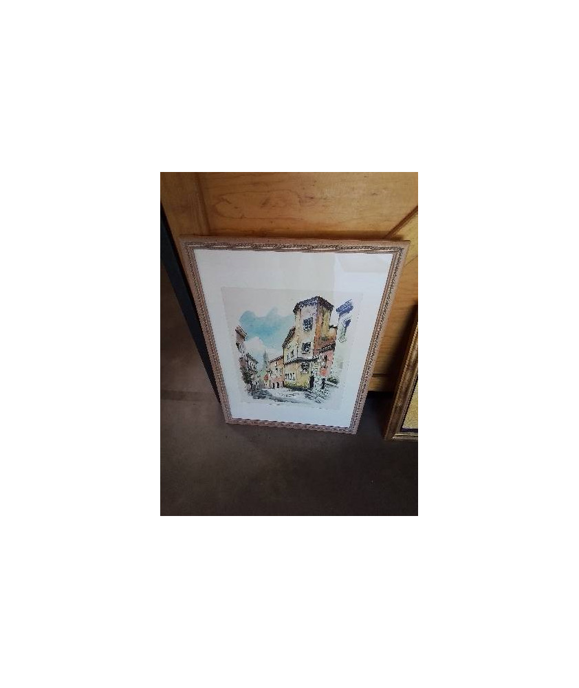 TABLEAU RUELLE CADRE ECRU 