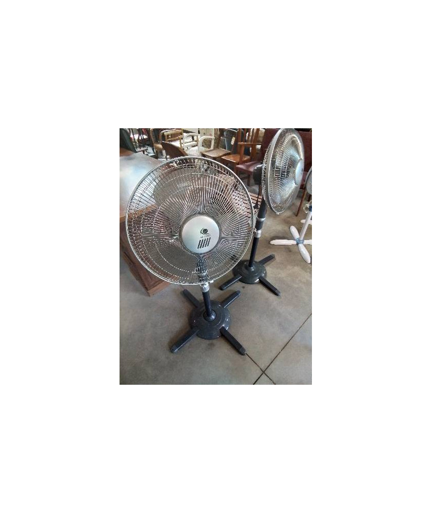 VENTILATEUR OSCILLANT RESINE ET MÉTAL CHROMÉ ALPATEC VL4452
